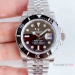 (EW) EW Factory Swiss 3135 Rolex Submariner Jubilee 1:1 Clone Watch with Diamond Markers